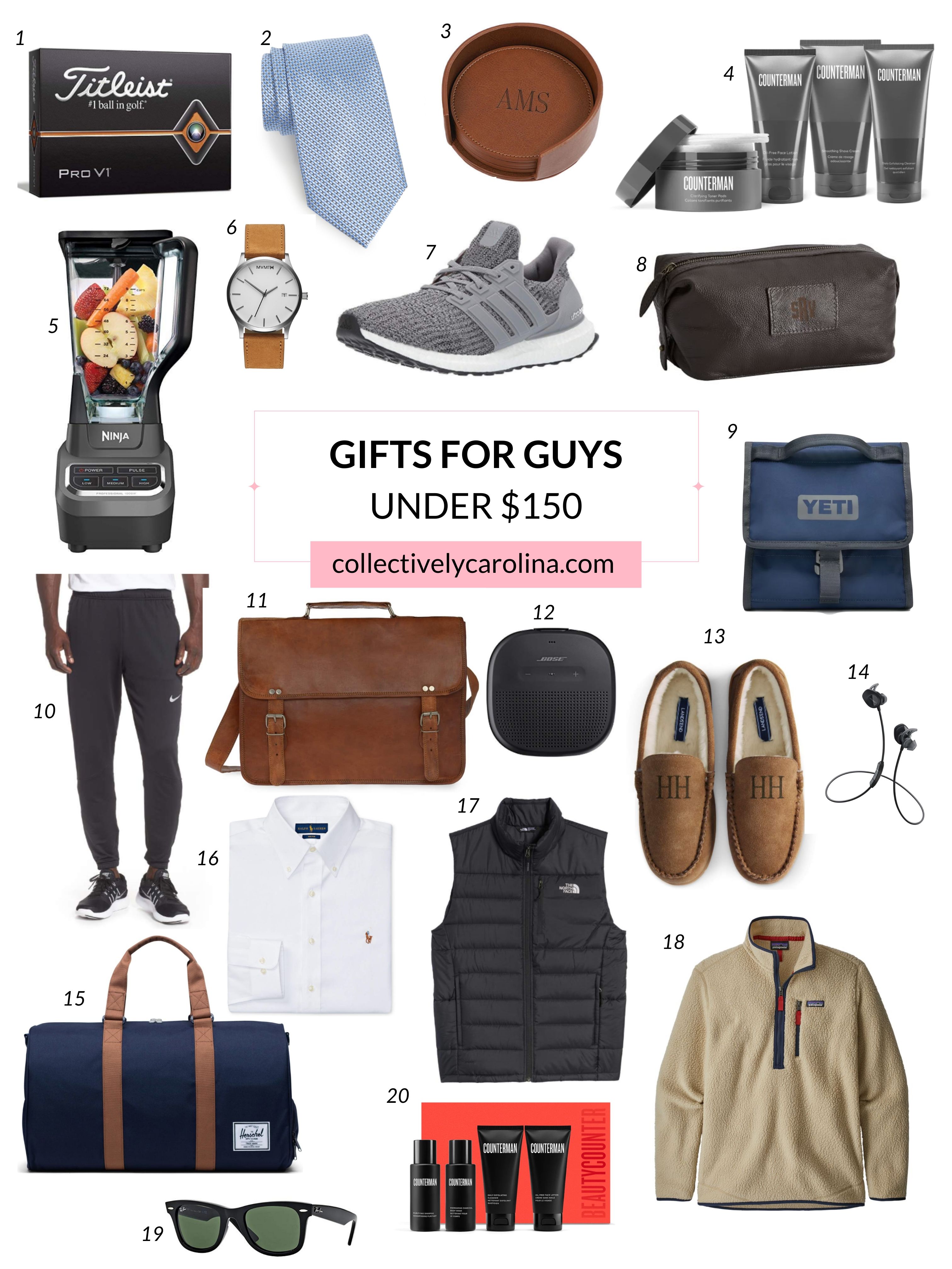 Gifts For Guys Under $150 • Collectively Carolina