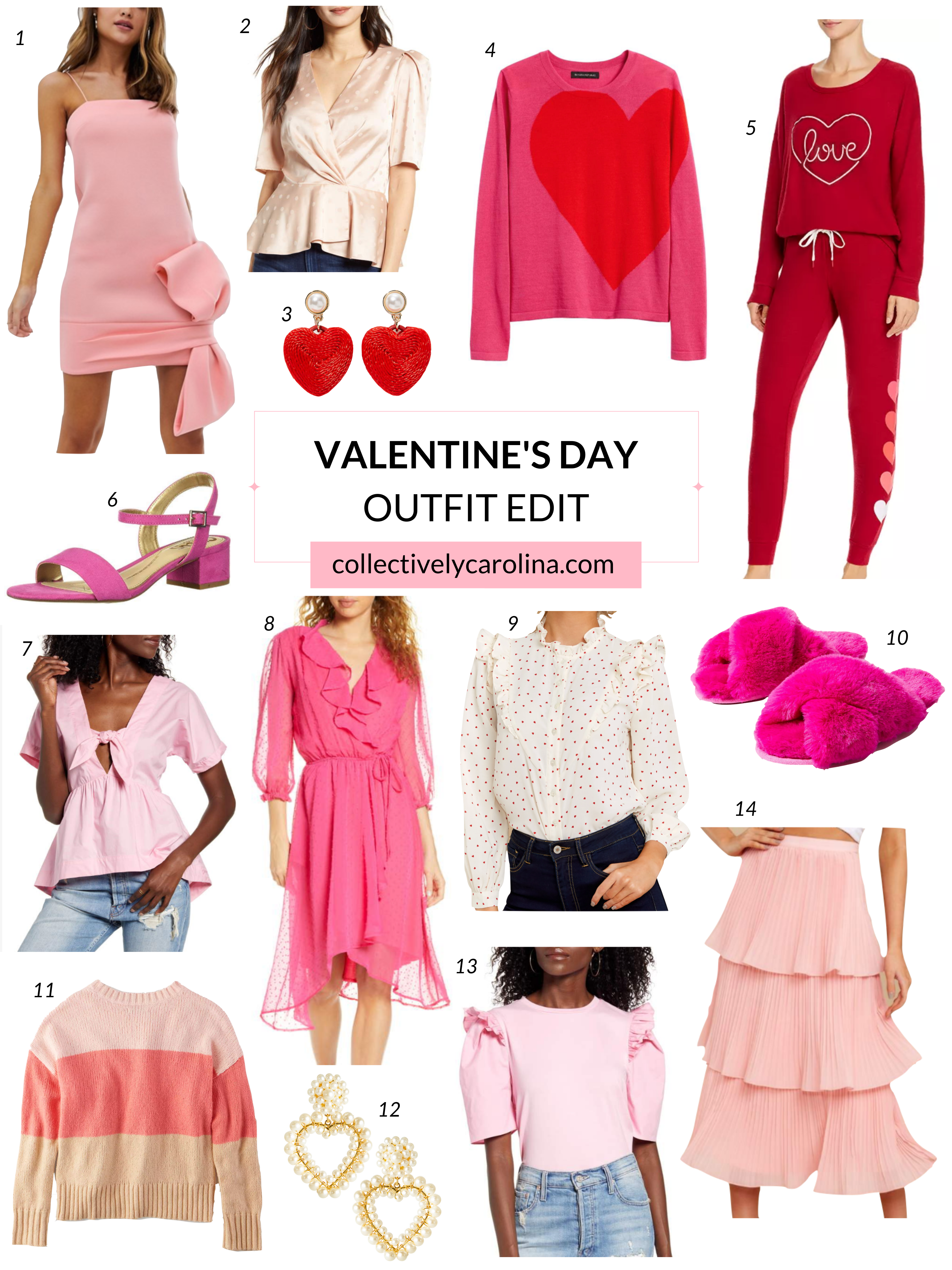 Valentine's Day Outfit Edit • Collectively Carolina