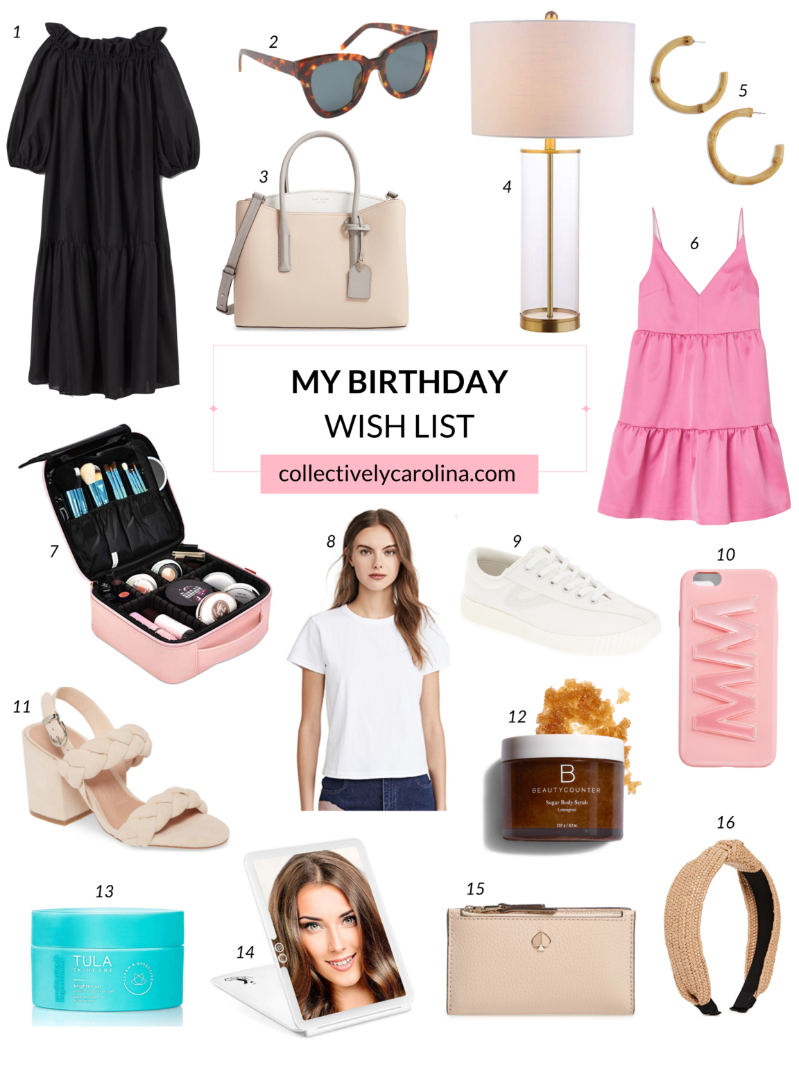 My 24th Birthday Wish List • Collectively Carolina